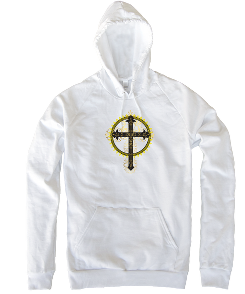 HOODIE SOUL CROSS WHITE DEITEES DESIGNS