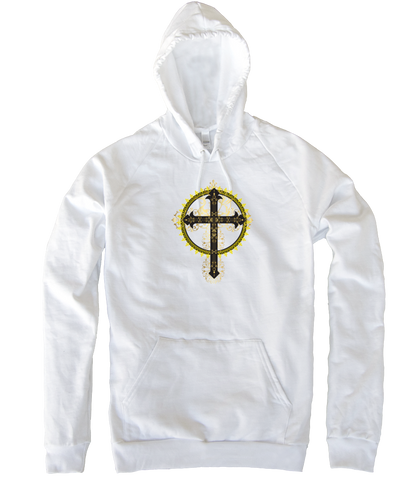 HOODIE - SOUL CROSS -WHITE