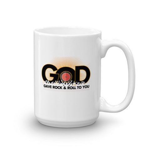 GOD GAVE ROCK & ROLL  15oz